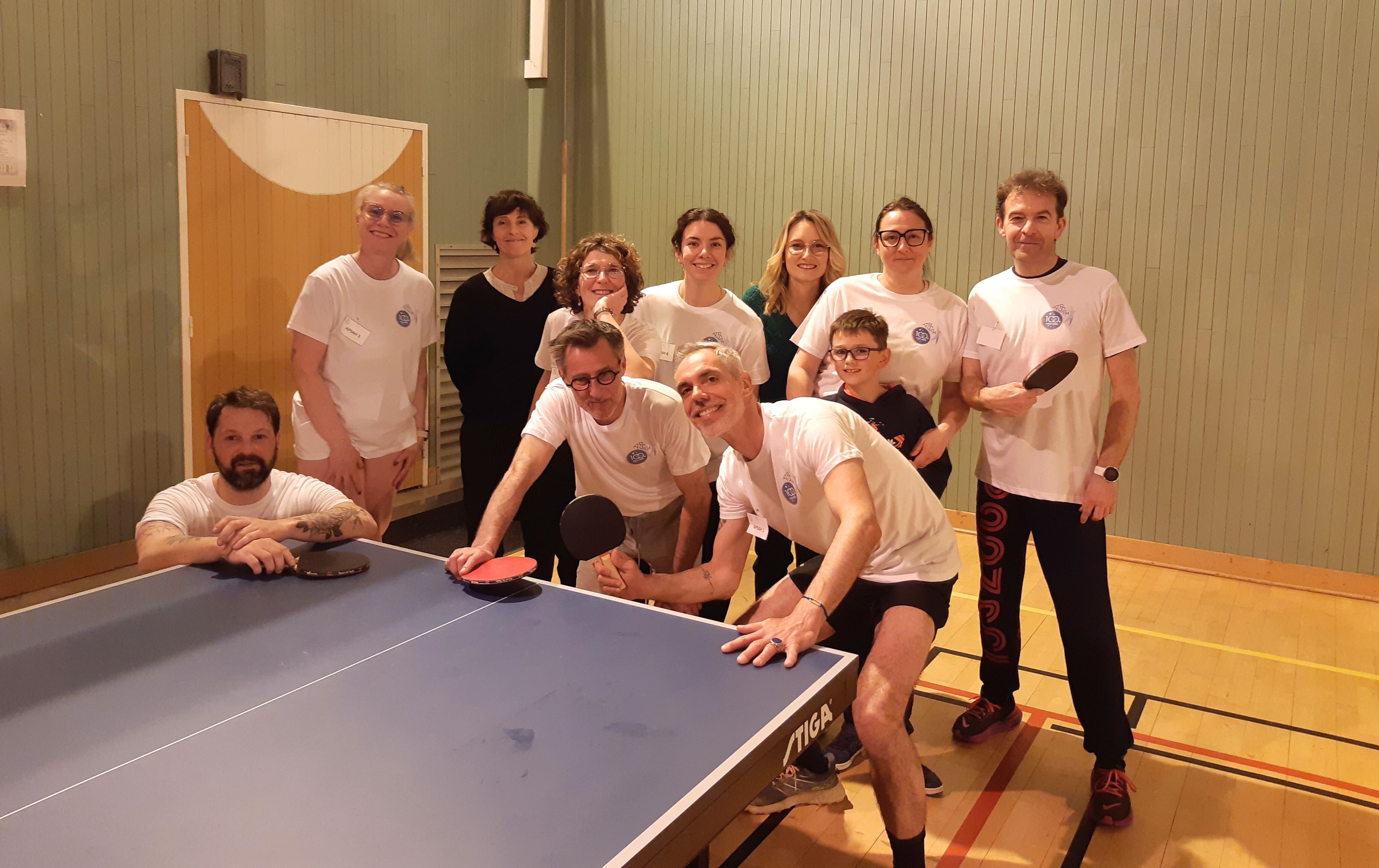 LAPSAH bien représentée au tournoi de tennis de table inter-entreprises !