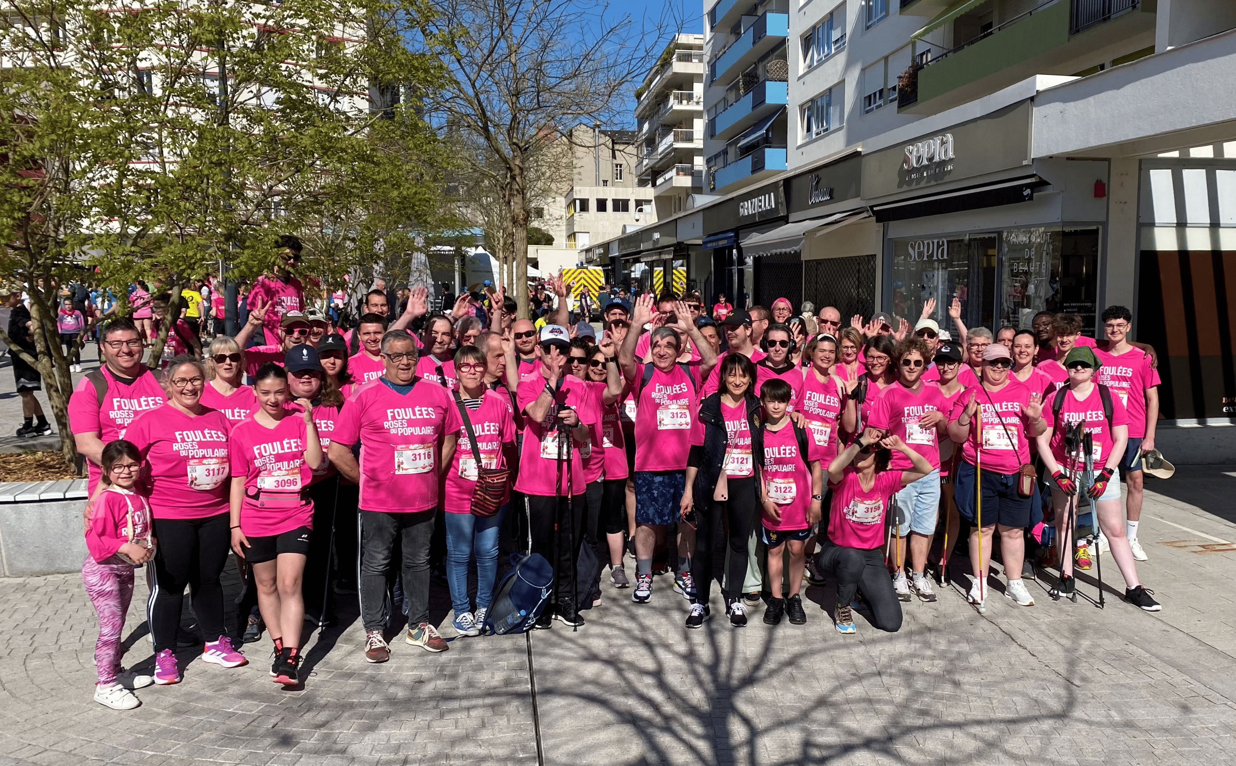 Une nouvelle participation de l'APSAH aux Foulées Roses du Populaire