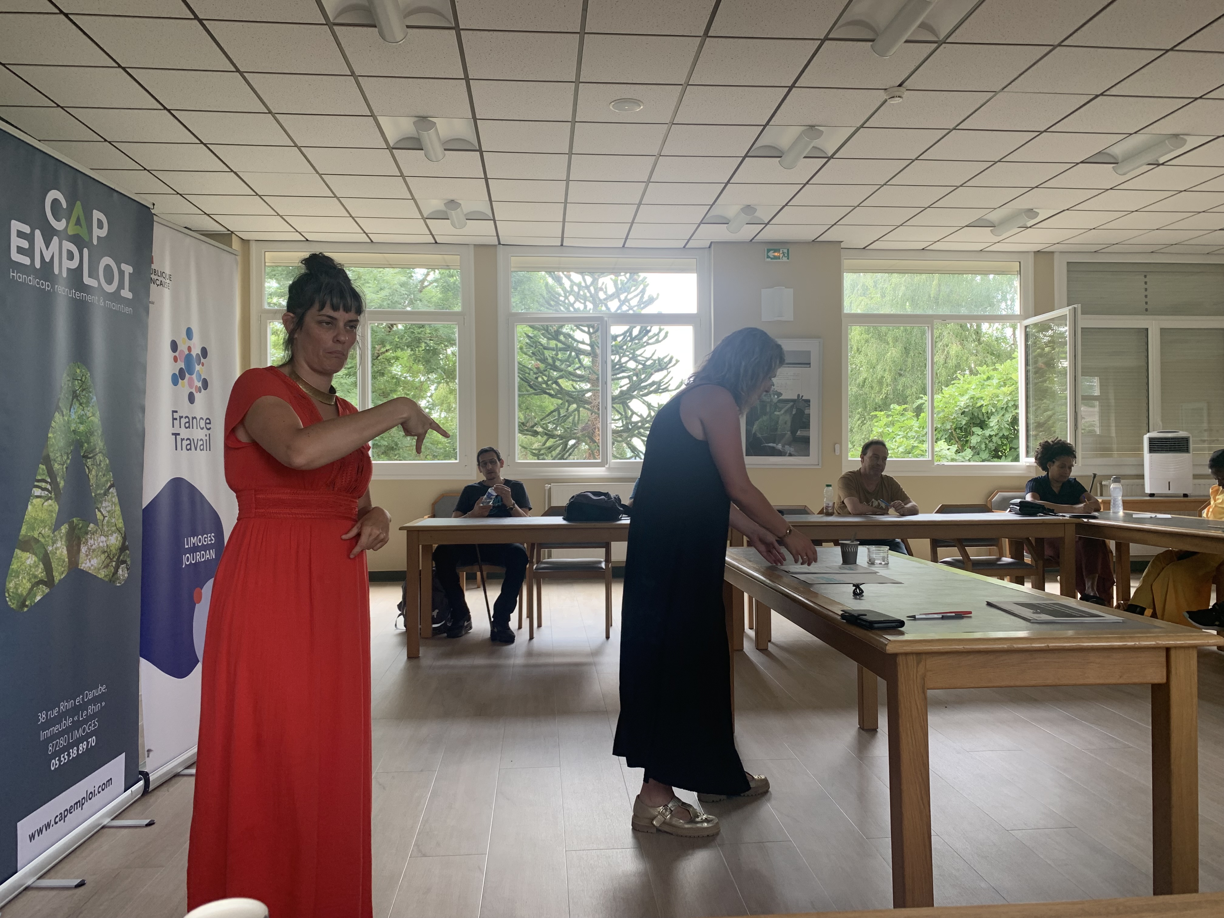Intervention de Cap Emploi à l'ESRP de l'APSAH : préparer l'après-formation
