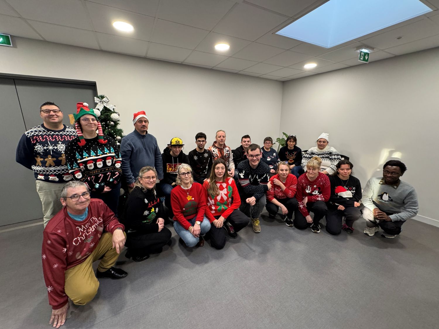 No&euml;l avant l�heure &agrave; l�ESAT