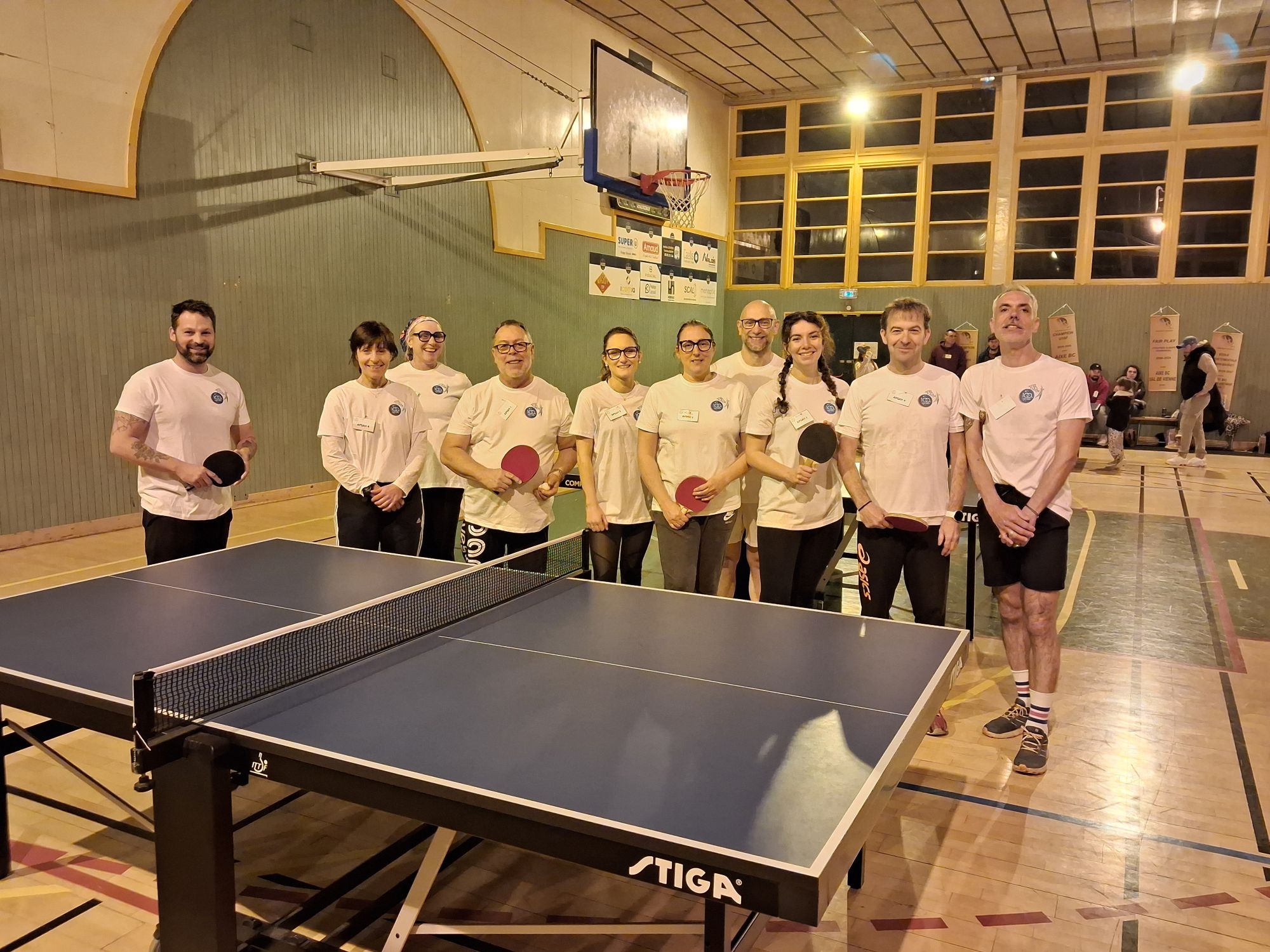 Le P&ocirc;le Formation / Insertion de retour au tournoi de tennis de table