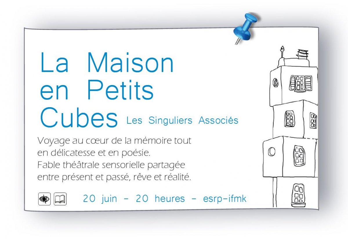 Invitation - La maison en petits cubes - APSAH