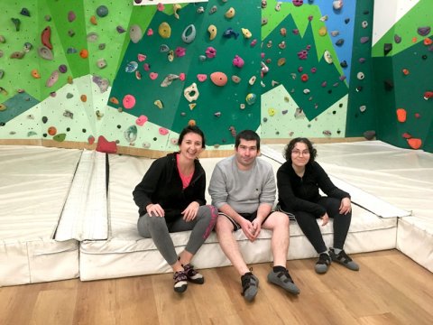 Usagers du SAVS au Climb Up de Limoges