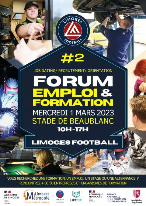 Affiche Forum Limoges Football