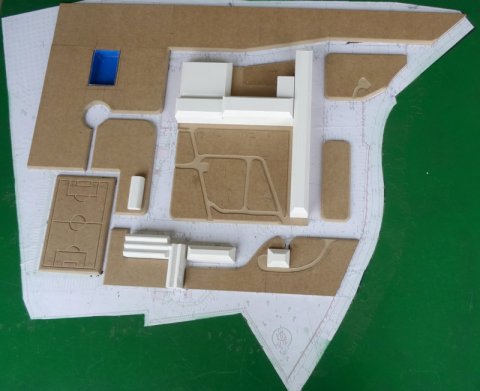 Maquette bâtiments et extérieurs ESRP/ESPO 2